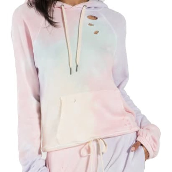 N:Philanthropy Gamble Tie Dye Hoodie SZ L - Picture 3 of 3